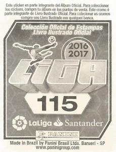 2016-17 Panini LaLiga Santander Stickers (Brazil) #115 Gabriel Mercado Back