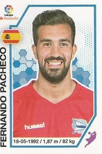 2016-17 Panini LaLiga Santander Stickers (Brazil) #131 Fernando Pacheco Front