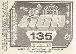 2016-17 Panini LaLiga Santander Stickers (Brazil) #135 Edgar Mendez Back