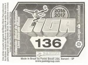 2016-17 Panini LaLiga Santander Stickers (Brazil) #136 Deyverson Silva Back