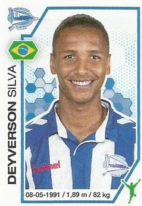 2016-17 Panini LaLiga Santander Stickers (Brazil) #136 Deyverson Silva Front