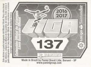 2016-17 Panini LaLiga Santander Stickers (Brazil) #137 Gorka Iraizoz Back