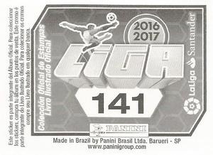 2016-17 Panini LaLiga Santander Stickers (Brazil) #141 Markel Susaeta Back