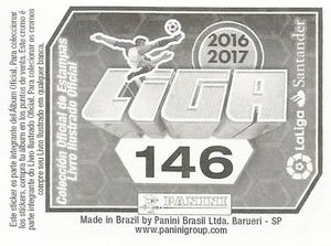 2016-17 Panini LaLiga Santander Stickers (Brazil) #146 Felipe Gutierrez Back