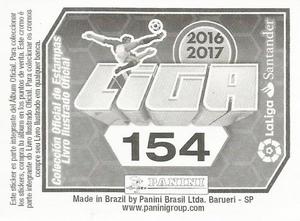 2016-17 Panini LaLiga Santander Stickers (Brazil) #154 Pione Sisto Back