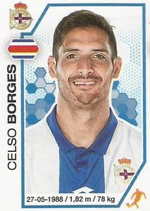 2016-17 Panini LaLiga Santander Stickers (Brazil) #158 Celso Borges Front