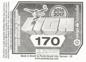 2016-17 Panini LaLiga Santander Stickers (Brazil) #170 David Lopez Back