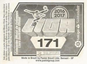 2016-17 Panini LaLiga Santander Stickers (Brazil) #171 Hernan Perez Back