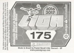 2016-17 Panini LaLiga Santander Stickers (Brazil) #175 Gaston Silva Back