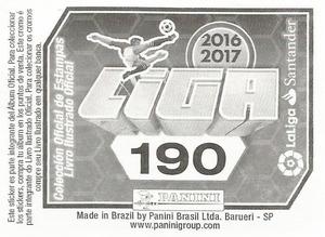 2016-17 Panini LaLiga Santander Stickers (Brazil) #190 Alexander Szymanowski Back