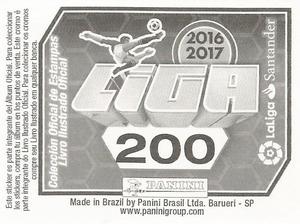 2016-17 Panini LaLiga Santander Stickers (Brazil) #200 Fausto Tienza Back
