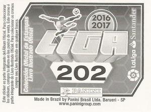 2016-17 Panini LaLiga Santander Stickers (Brazil) #202 Alejandro Berenguer Back