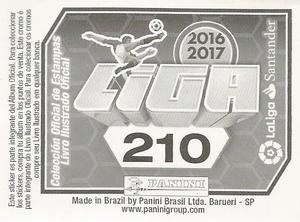 2016-17 Panini LaLiga Santander Stickers (Brazil) #210 Douglas Pereira Back