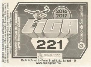 2016-17 Panini LaLiga Santander Stickers (Brazil) #221 Club Emblem Back