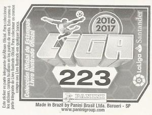 2016-17 Panini LaLiga Santander Stickers (Brazil) #223 Jaume Costa Back