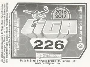 2016-17 Panini LaLiga Santander Stickers (Brazil) #226 Nicola Sansone Back