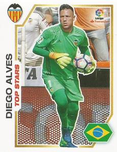 2016-17 Panini LaLiga Santander Stickers (Brazil) #227 Diego Alves Front