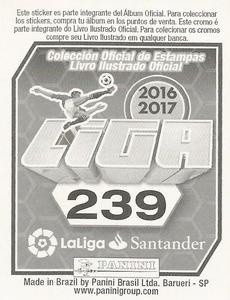 2016-17 Panini LaLiga Santander Stickers (Brazil) #239 Roberto Rosales Back