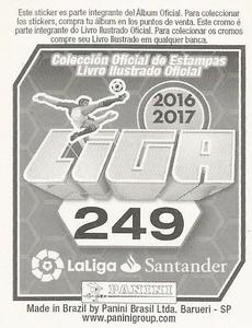2016-17 Panini LaLiga Santander Stickers (Brazil) #249 Claudio Kranevitter Back