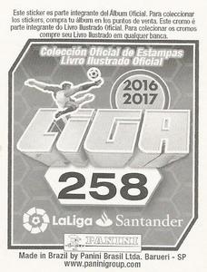 2016-17 Panini LaLiga Santander Stickers (Brazil) #258 Fabian Orellana Back