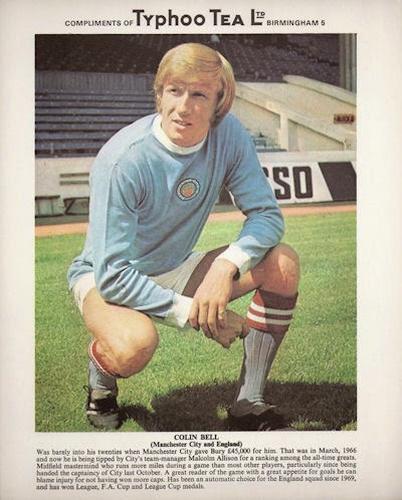 1973-74 Ty-Phoo Football Stars #NNO Colin Bell Front