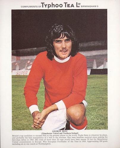 1973-74 Ty-Phoo Football Stars #NNO George Best Front