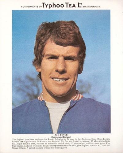 1973-74 Ty-Phoo Football Stars #NNO Joe Royle Front
