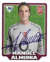 2005-06 Merlin F.A. Premier League 2006 #8 Manuel Almunia Front