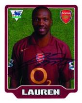 2005-06 Merlin F.A. Premier League 2006 #15 Lauren Front