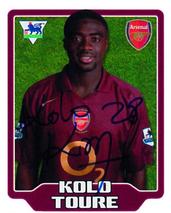 2005-06 Merlin F.A. Premier League 2006 #17 Kolo Toure Front