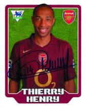 2005-06 Merlin F.A. Premier League 2006 #25 Thierry Henry Front