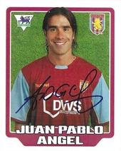 2005-06 Merlin F.A. Premier League 2006 #51 Juan Pablo Angel Front