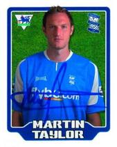 2005-06 Merlin F.A. Premier League 2006 #65 Martin Taylor Front