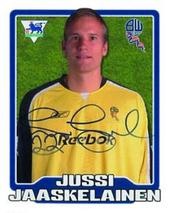 2005-06 Merlin F.A. Premier League 2006 #112 Jussi Jaaskelainen Front