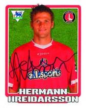 2005-06 Merlin F.A. Premier League 2006 #142 Hermann Hreidarsson Front