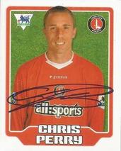 2005-06 Merlin F.A. Premier League 2006 #144 Chris Perry Front