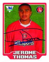 2005-06 Merlin F.A. Premier League 2006 #154 Jerome Thomas Front