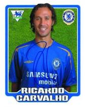 2005-06 Merlin F.A. Premier League 2006 #167 Ricardo Carvalho Front