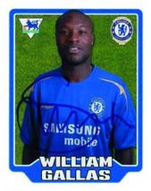 2005-06 Merlin F.A. Premier League 2006 #170 William Gallas Front
