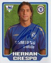 2005-06 Merlin F.A. Premier League 2006 #182 Hernan Crespo Front