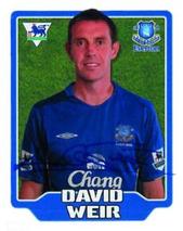 2005-06 Merlin F.A. Premier League 2006 #197 David Weir Front