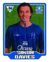 2005-06 Merlin F.A. Premier League 2006 #202 Simon Davies Front