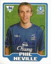 2005-06 Merlin F.A. Premier League 2006 #204 Phil Neville Front