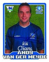 2005-06 Merlin F.A. Premier League 2006 #206 Andy Van der Meyde Front