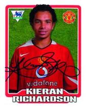 2005-06 Merlin F.A. Premier League 2006 #308 Kieran Richardson Front