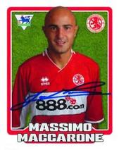 2005-06 Merlin F.A. Premier League 2006 #338 Massimo Maccarone Front