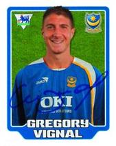2005-06 Merlin F.A. Premier League 2006 #379 Gregory Vignal Front