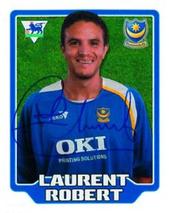 2005-06 Merlin F.A. Premier League 2006 #384 Laurent Robert Front