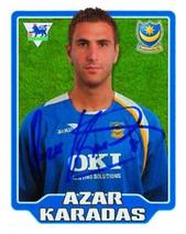 2005-06 Merlin F.A. Premier League 2006 #387 Azar Karadas Front