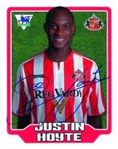 2005-06 Merlin F.A. Premier League 2006 #403 Justin Hoyte Front